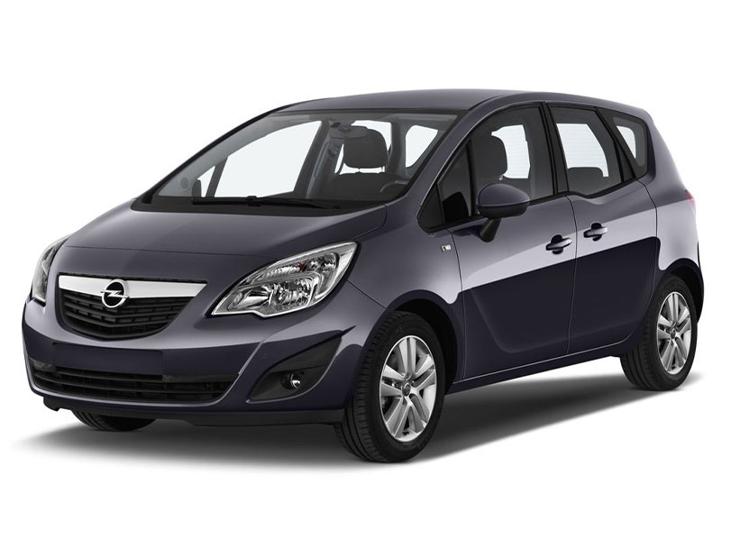 Opel Meriva cover - Front Left Angled