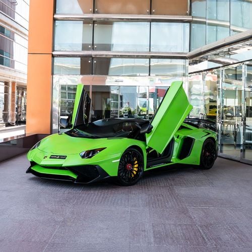 Lamborghini Aventador Roadster 2017 Lamborghini Aventador LP 750-4 Superveloce Roadster | Rare Collector Item