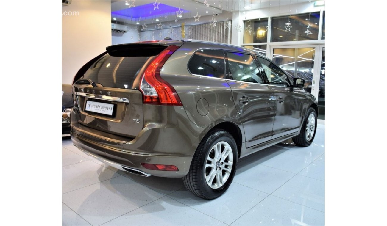 Volvo XC60 ONLY 91,000KM! Volvo XC60 T5 ( 2014 Model! ) in Brown Color! GCC Specs