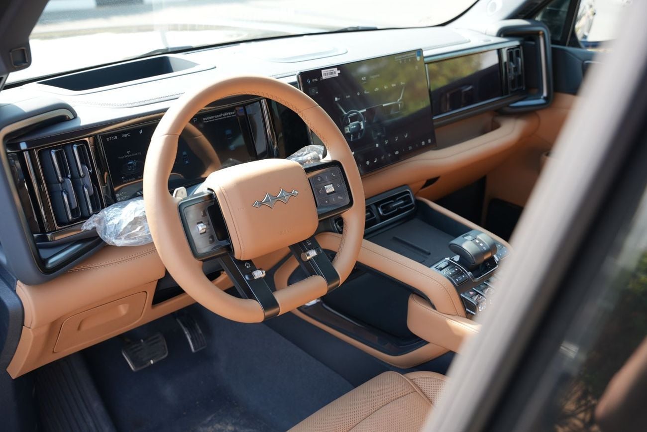 بي واي دي ليوبارد 5 2026 Leopard 5 New Ultra edition 211Km with Air Suspension Black in Brown 0km