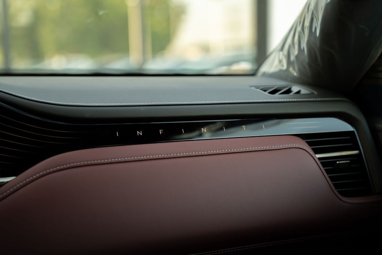 إنفينيتي QX80 Autograph Bench Chairs 3.5L Autograph 3.5L Twin Turbo 2025 Fully Loaded GCC Brand New