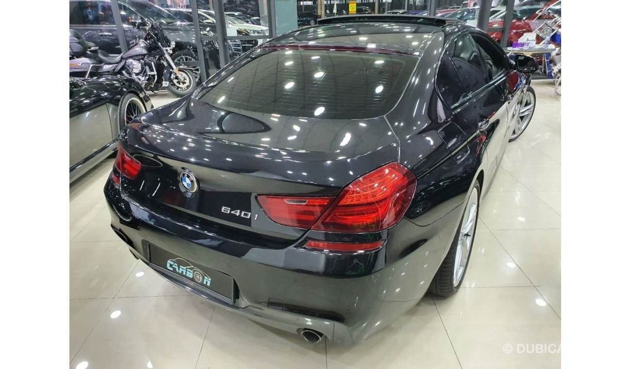 BMW 640i i - 2015 - GCC - AGENCY WARRANTY