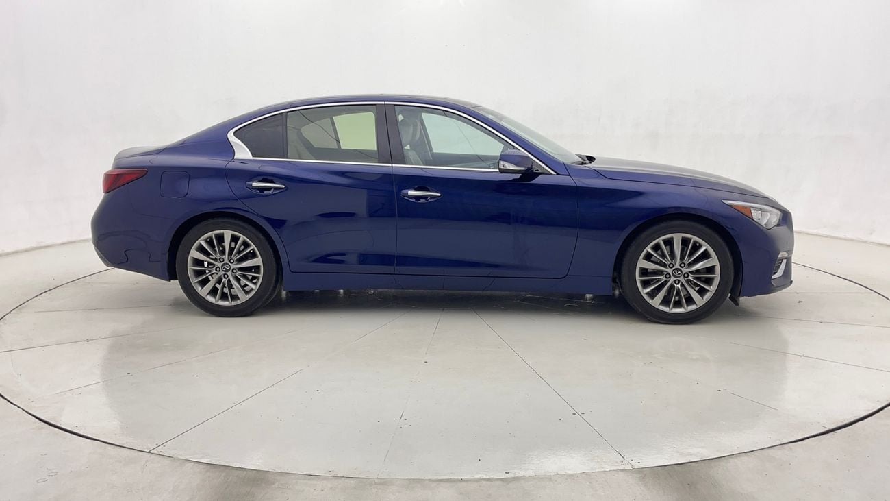 Infiniti Q50 Luxe 2.0L 2023 LUXE | AED 1190/Month | 0 DP | 30 Day Return | Warranty | Service History