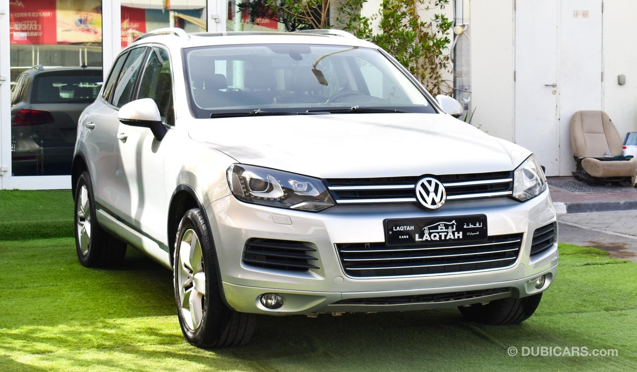 Volkswagen Touareg Gulf 2013 model, paint, agency, panorama, leather, cruise control, alloy wheels, sensors, in excelle