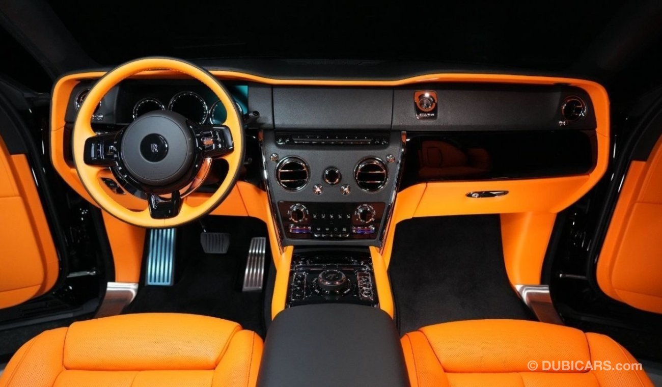 رولز رويس كولينان Onyx Concept | Brand New | 2024 | Diamond Black | Interior Orange