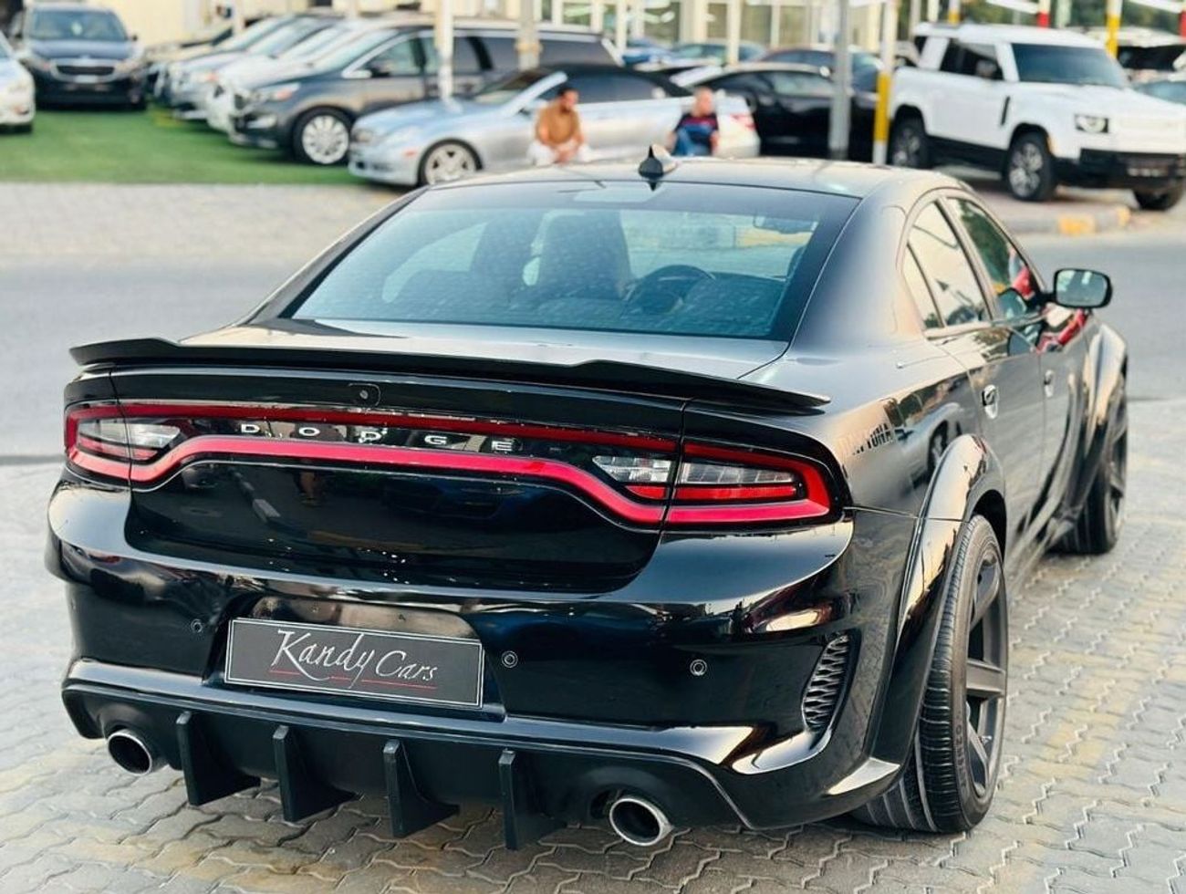 Dodge Charger 5.7L R/T | Monthly AED 1310/- | 0% DP | Widebody Kit | Sunroof | Fog Lights | # 62041