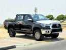تويوتا هيلوكس TOYOTA HILUX PETROL 2.7 DOUBLE CABIN - A/T - HIGH OPTIONS - PUSH START - 2025 - BLACK INSIDE BLACK -