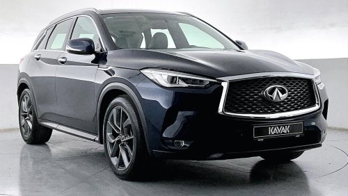 Infiniti QX50 Luxe Sensory Proassist | 1 year free warranty | 0 down payment | 7 day return policy