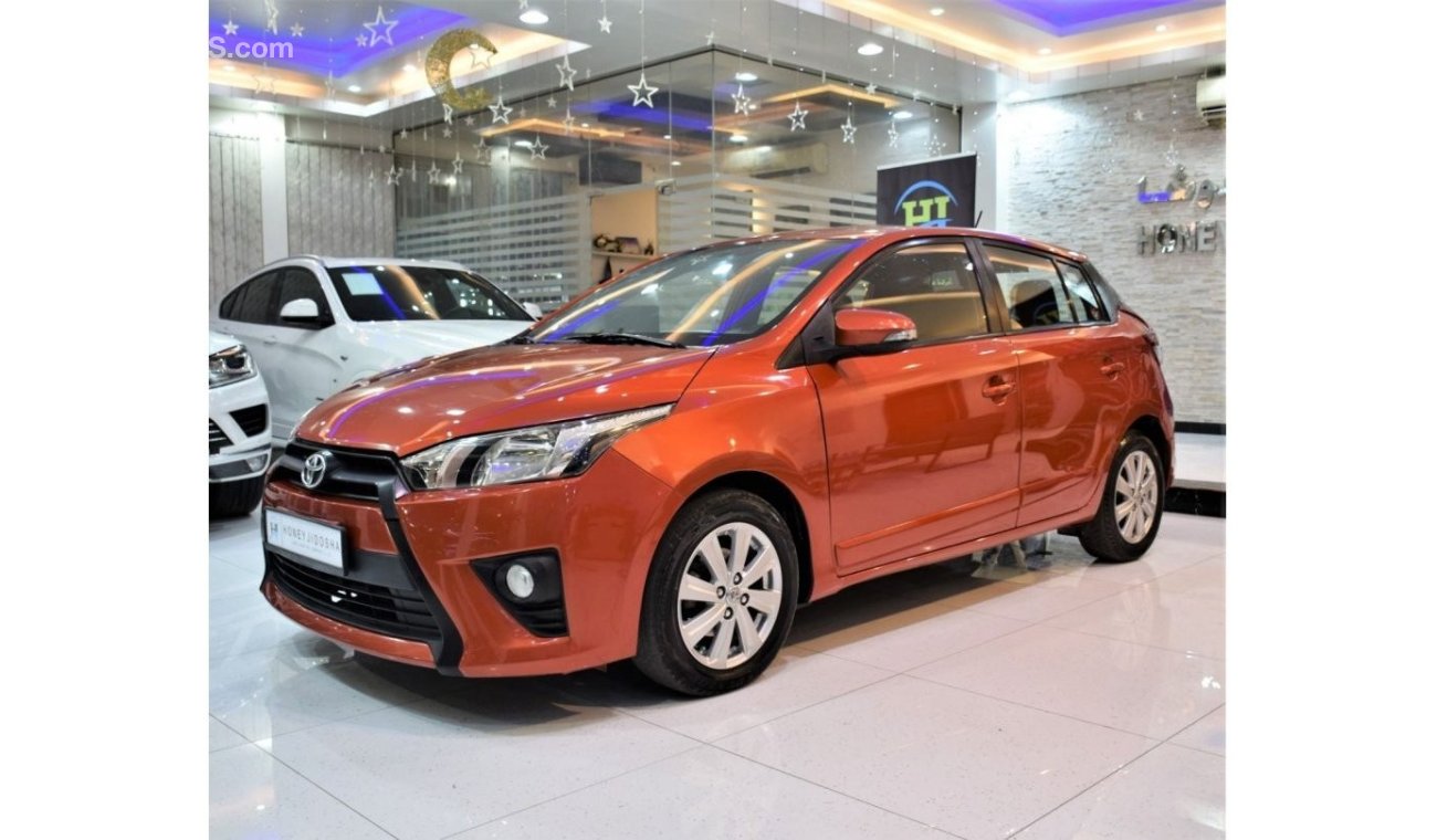 تويوتا يارس EXCELLENT DEAL for our Toyota Yaris SE 1.5L 2015 Model!! in Orange Color! GCC Specs