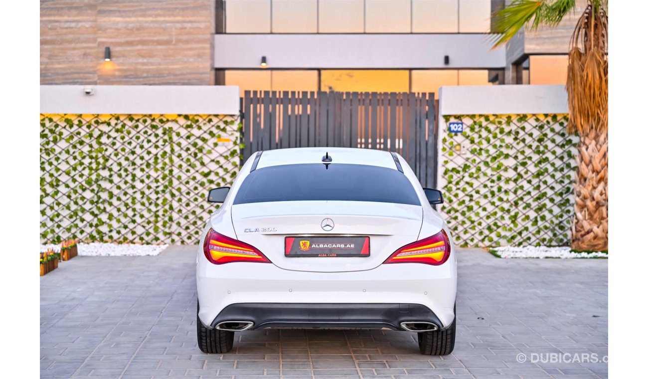 مرسيدس بنز CLA 200 | 2,330 P.M | 0% Downpayment | Perfect Condition | Agency Warranty!