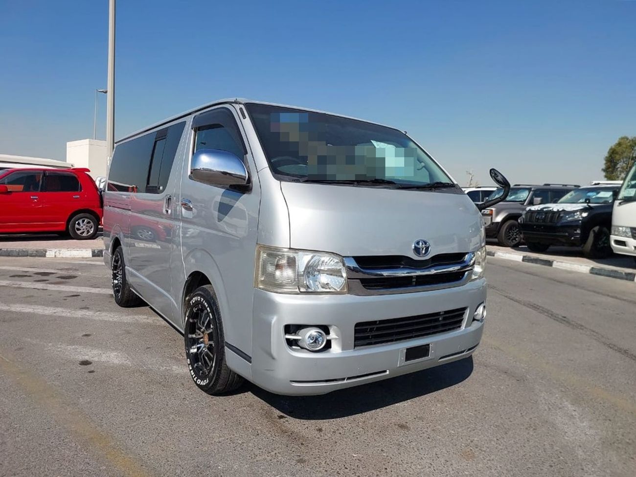 Toyota Hiace TOYOTA HIACE VAN RHD 2008 MODEL 3.0 L DIESEL AUTOMATIC(PM22759)