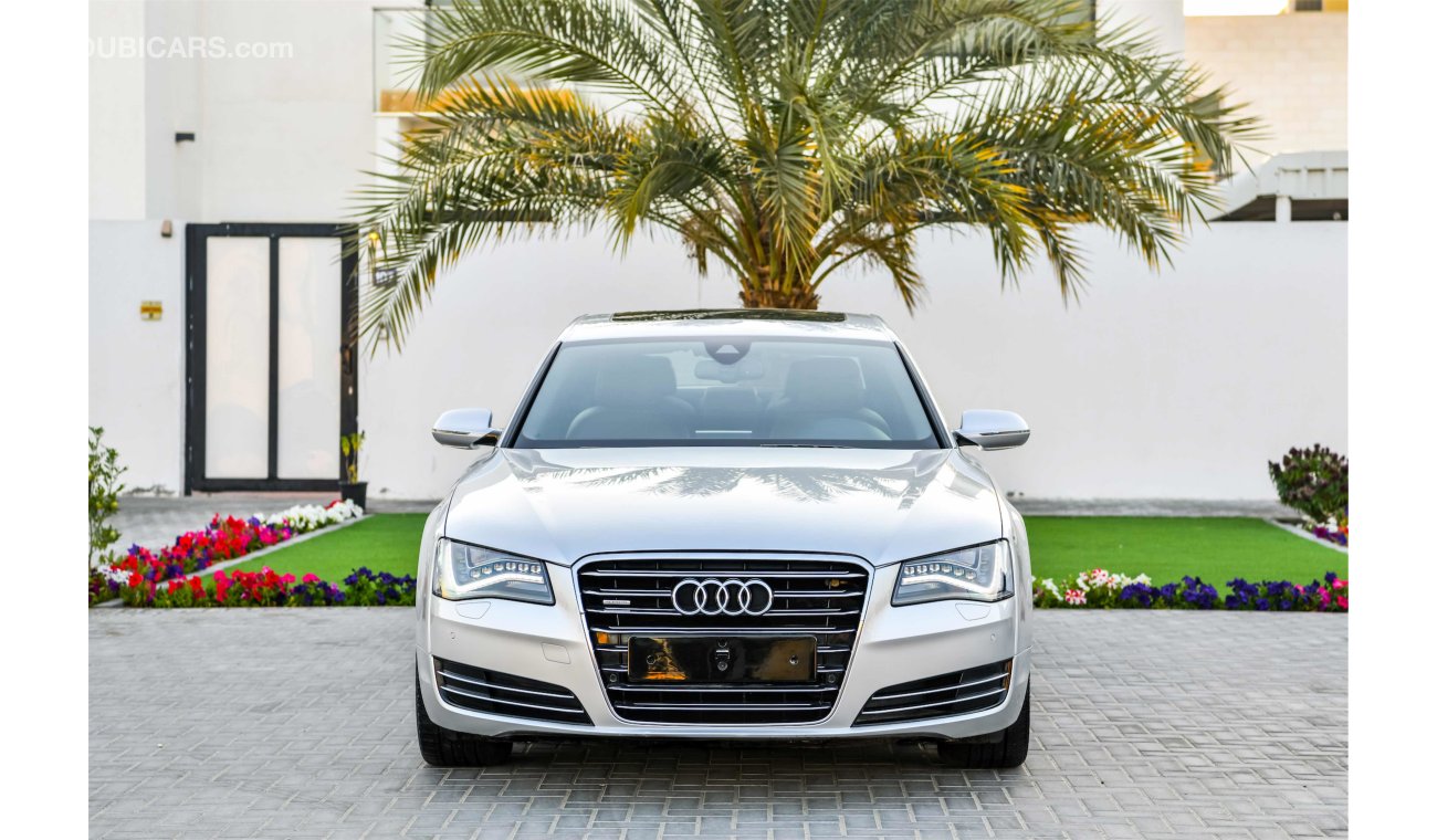 Audi A8 Pristine Condition  - GCC - AED 2,089 Per Month (3 Years) - 0% Downpayment