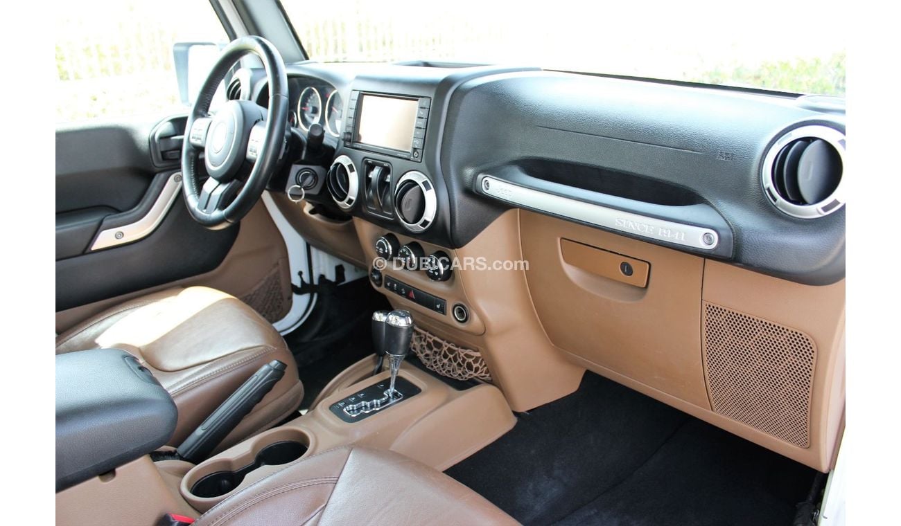 2015 Jeep Wrangler Sahara Specs