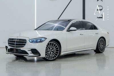 Mercedes Benz S500 4MATIC 3.0L 2021 Mercedes S500, Full Option, Diamond Seats, Excellent Condition, European Specs