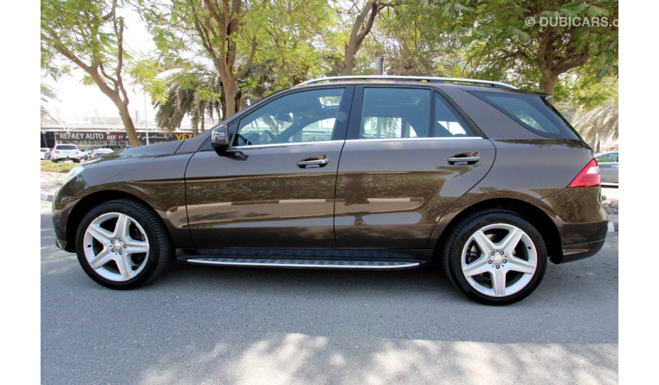 Mercedes-Benz ML 350 Mercedes ML 350-Brown - 2013 - ZERO DOWN PAYMENT - 2000 AED/MONTHLY - 1 YEAR WARRANTY