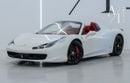 Ferrari 458 Italia 2014 Ferrari 458 Spider, Excellent Condition, Carbon  Fibre Package, Fully Loaded, GCC Spec