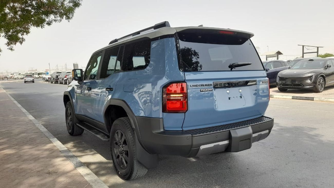 Toyota Prado Right-Hand drive Adventure plus diesel Auto two tone colour with 7 seater and coolbox