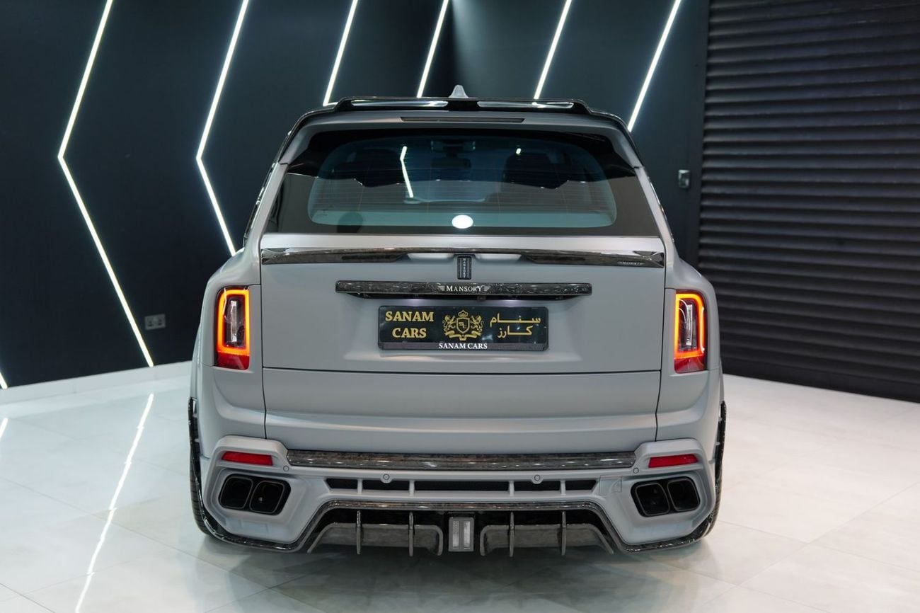 Rolls Royce Cullinan 2025 Rolls-Royce Cullinan Black Badge, ORIGINAL MANSORY, Full Forged-Carbon Widebody Kit, GCC Specs!