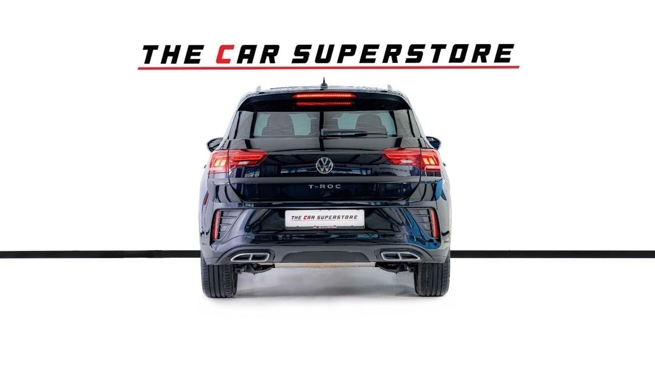 Volkswagen T ROC R-line 1.4L GCC-Al Nabooda Warranty Until 12/2027 Service Contract Until 12/2028
