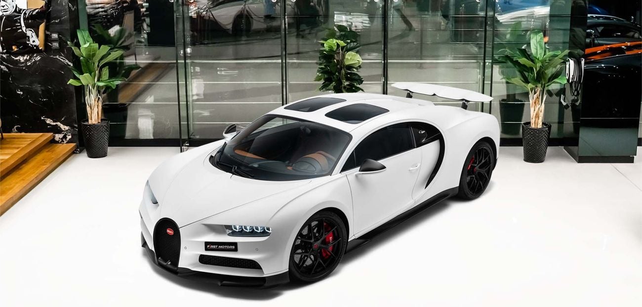 بوغاتي شيرون 8.0L W16 Quad-Turbocharged Engine