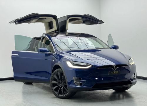 تسلا موديل اكس 2018 Tesla Model X 100D, 2026 Battery Warranty Drive Unit Warranty, Tesla Service History, GCC