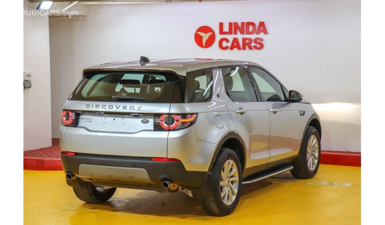 Land Rover Discovery Sport RESERVED ||| Land Rover Discovery Sport SE Si4 2017 GCC under Agency Warranty with Flexible Down-Pay