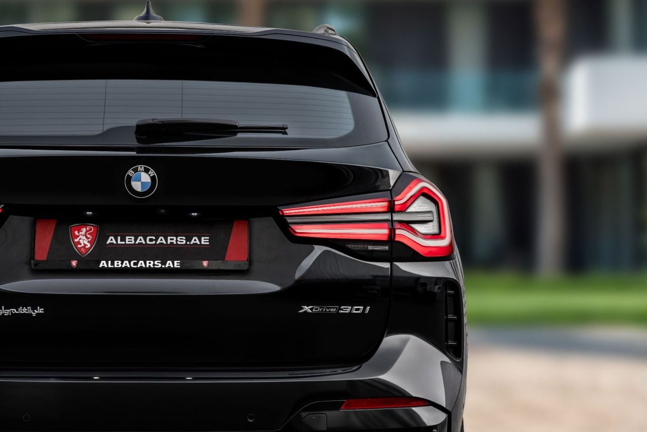 بي أم دبليو X3 X3 xDrive 30i M Sport | 3,525 P.M | 0% Downpayment | Agency Maintained