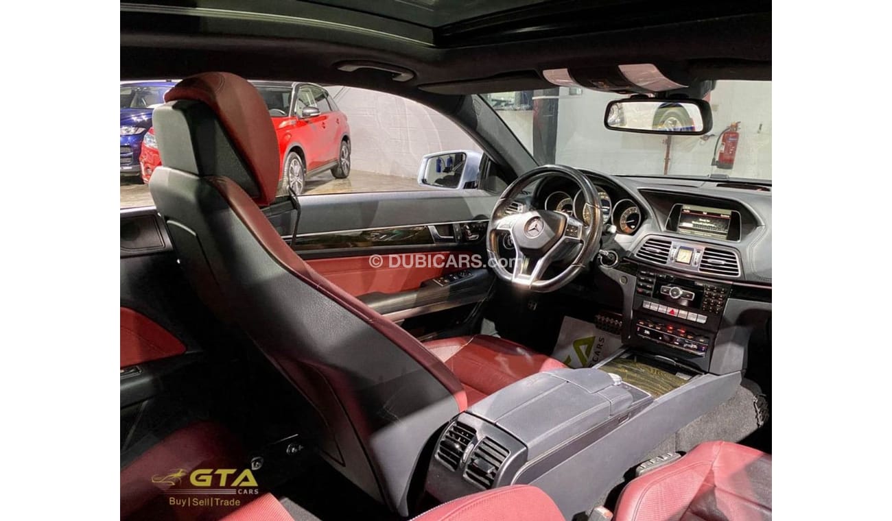 مرسيدس بنز E200 2015 Mercedes E200 Coupe AMG Kit, Warranty, Service History, GCC