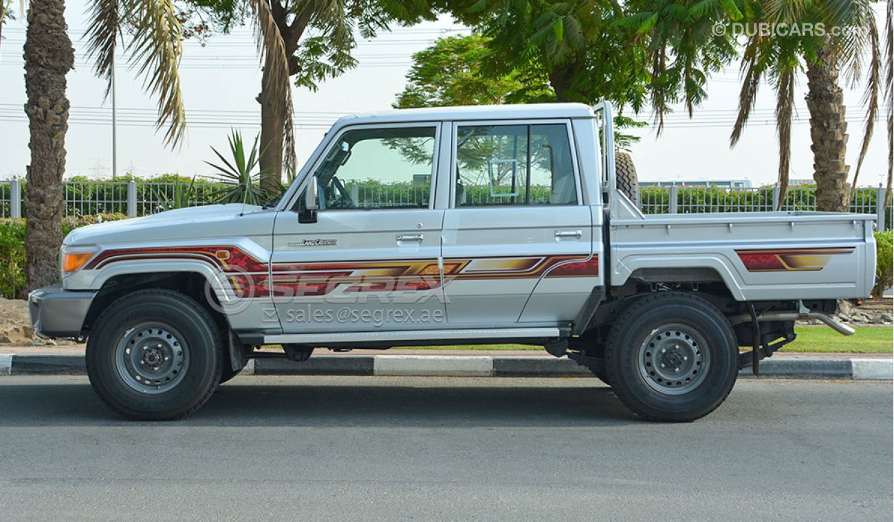 تويوتا لاند كروزر بيك آب 79 4.5 PICK UP DC DIESEL STD AVAILABLE IN COLORS