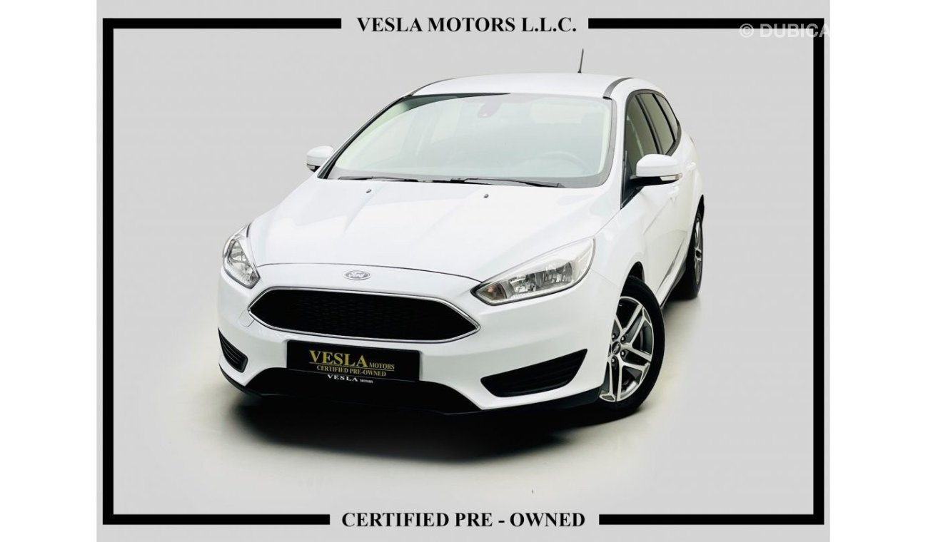 Ford Focus *SPORT LEATHER + NAVIGATION + ALLOY WHEEL / GCC / 2018 / WARRANTY + FREE SERVICE 30/10/2023 / 597 DH