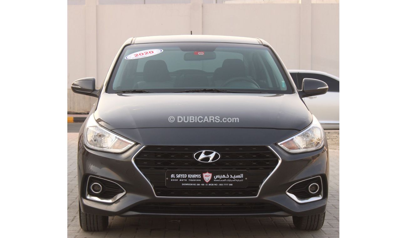 Hyundai Accent Base Hyundai Accent 2020 GCC, in excellent condition