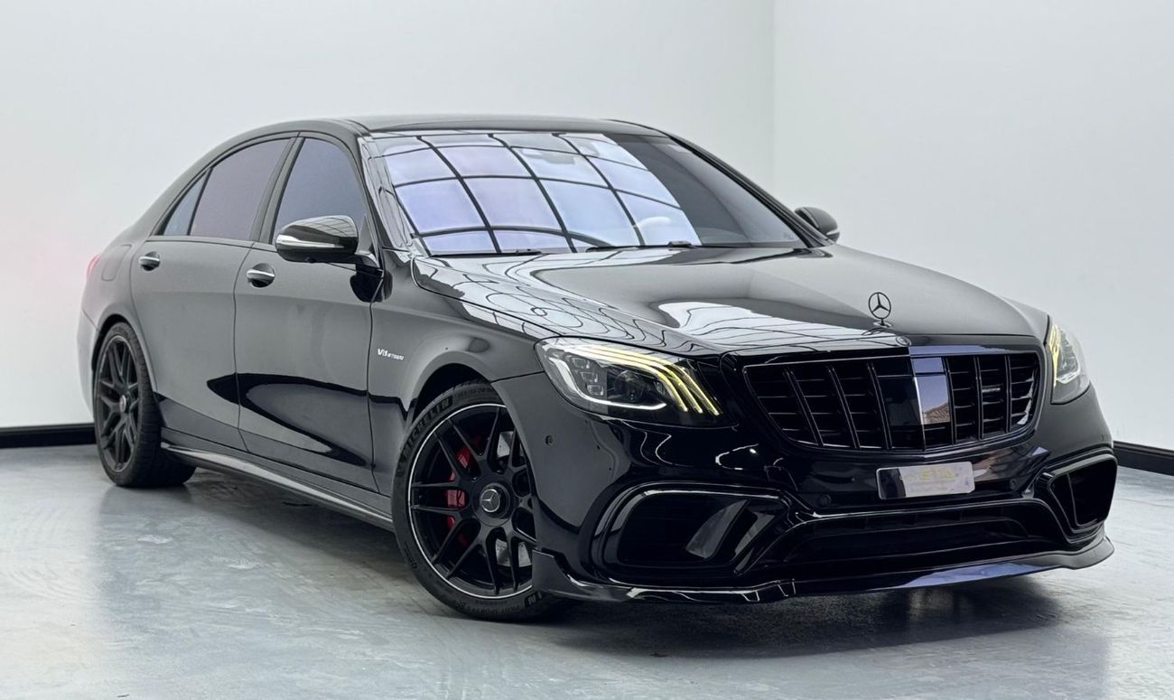 Mercedes-Benz S 63 AMG Std 5.5L 2015 Mercedes-AMG S 63 4MATIC L, Fully Loaded, Service History, GCC