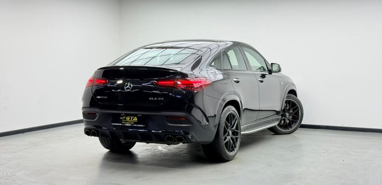 Mercedes Benz GLE53 AMG COUPE 4MATIC+ 2026 Mercedes Benz GLE53 AMG Coupe, 2031 MB Warranty + Service Pack, Very Low Km, Fully Loaded, GCC