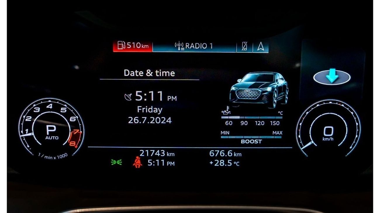 أودي RSQ3 2023 Audi RSQ3, 2025 Audi Warranty, 2027 Audi Service Contract, Low KMs, GCC