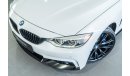 BMW 440i 2017 BMW 440i Gran Coupe M-Sport / 5yrs BMW Free Service and Warranty!