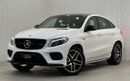 Mercedes-Benz GLE 43 AMG 2018 Mercedes Benz GLE43 AMG 4MATIC Coupe, Warranty, Full Service History, GCC
