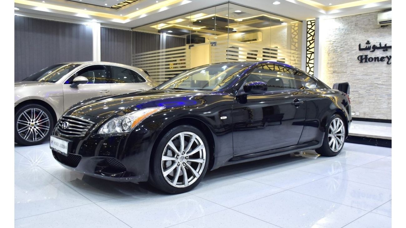 إنفينيتي G37 EXCELLENT DEAL for our Infiniti G37 S ( 2008 Model ) in Black Color GCC Specs