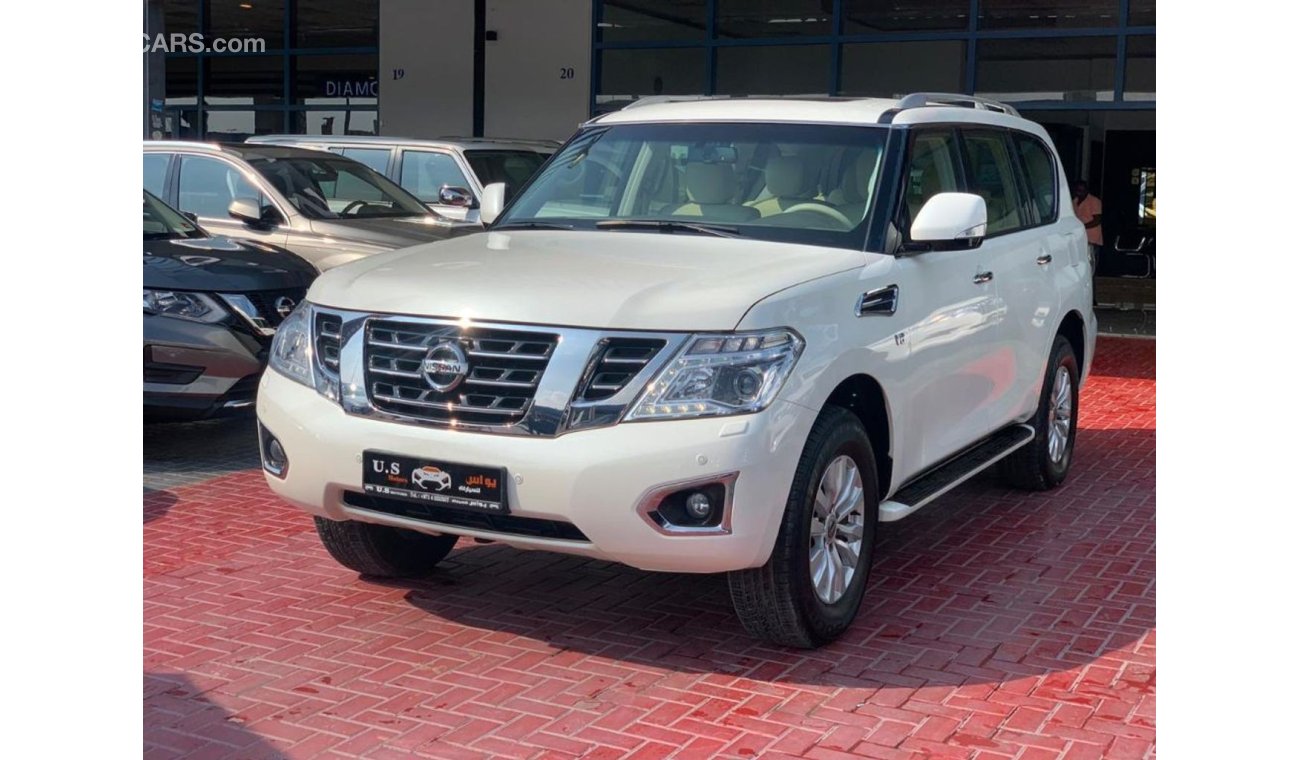 Nissan Patrol SE P2 V8 2015 GCC WITH AGENCY SERVICE IN MINT CONDITION