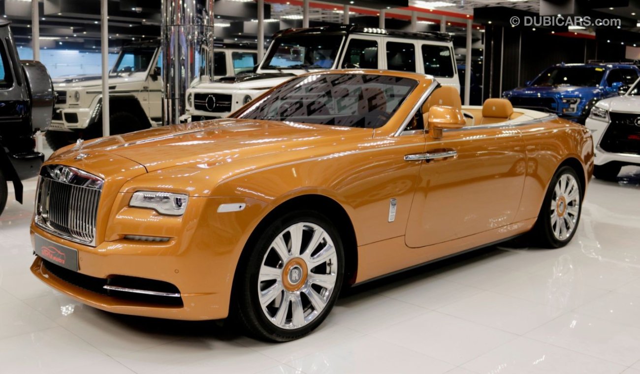 رولز رويس داون ROLLS ROYCE DAWN  VIP DROPHEAD COUPE  -2017-8500 KM-GCC SPECS -SHOWROOM CONDITION