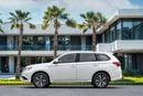 ميتسوبيشي آوتلاندر Outlander | 833 P.M | 0% Downpayment | UNDER WARRANTY
