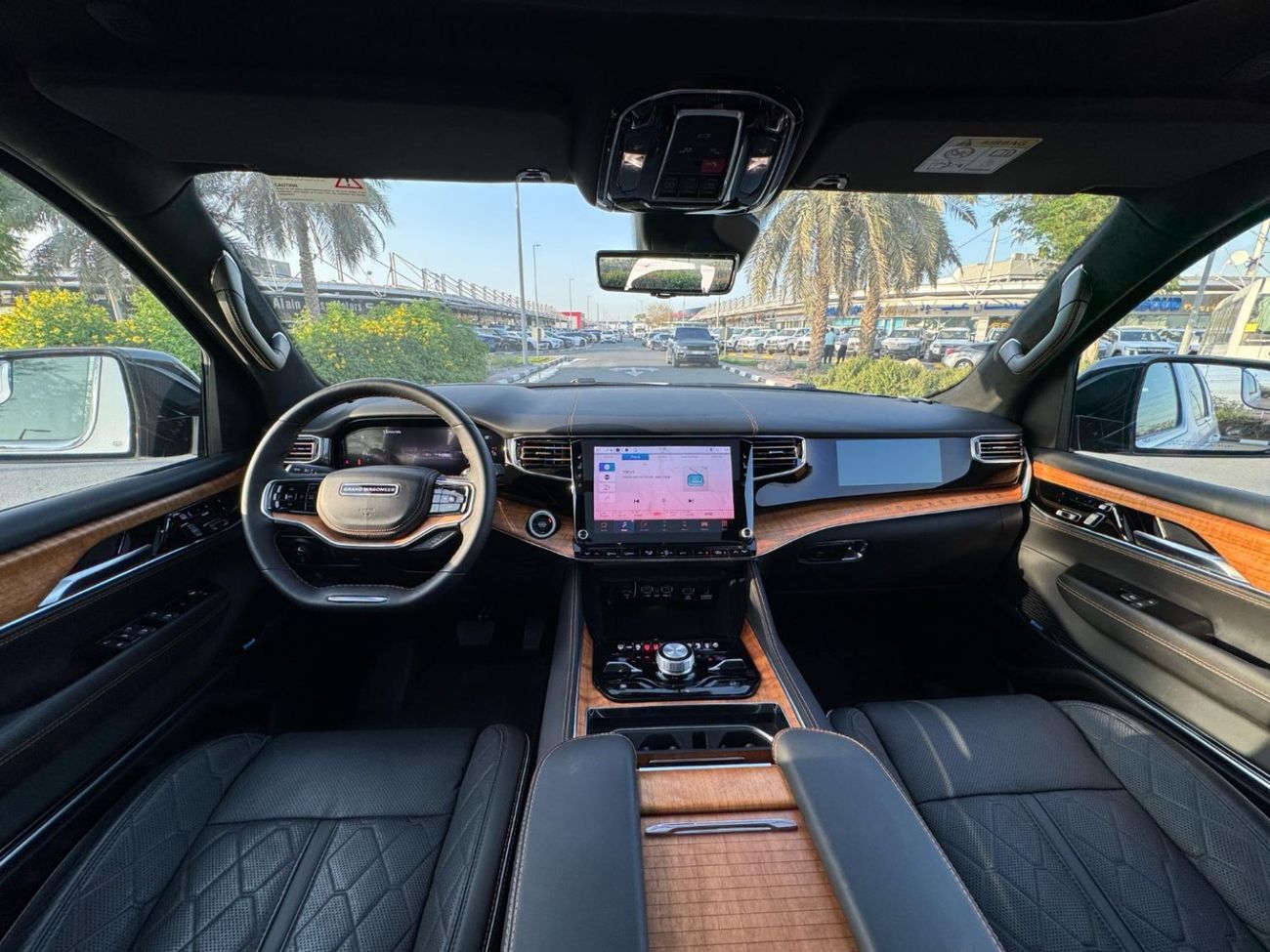 Jeep Grand Wagoneer 3.0T 4WD GCC SPEC UNDER WARRANTY AND SERVICE CONTRACT