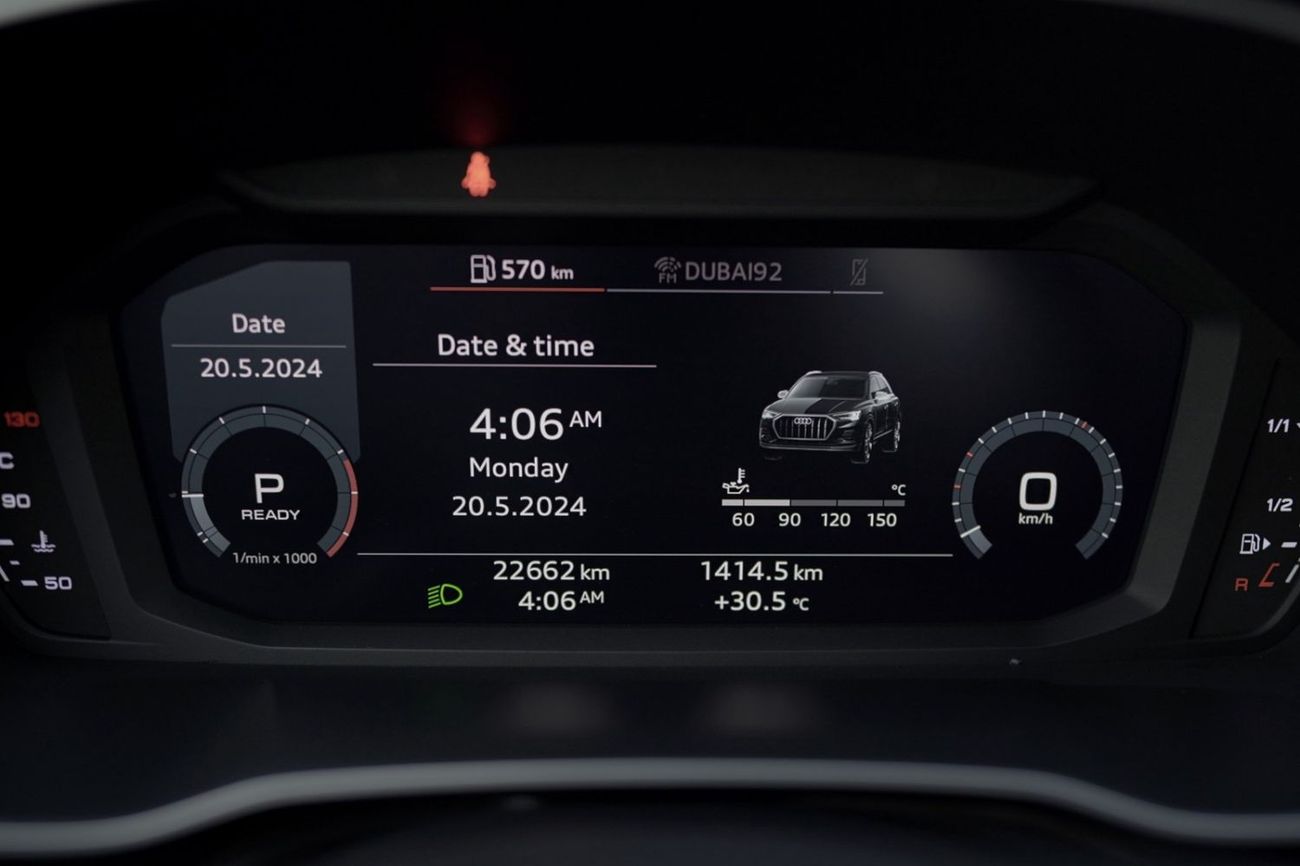 Audi Q3 35 TFSI ADVANCED Audi Q3 35 TFSI 2020 GCC for 1,406.00 AED monthly