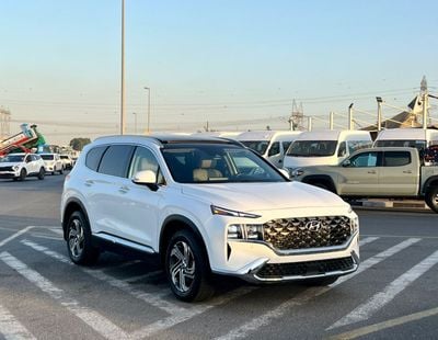 هيونداي سانتا في 2022 Hyundai Santa Fe - SEL Full Option 2.5L V4 -Panoramic Sunroof - Leather Seat - Rear Camera