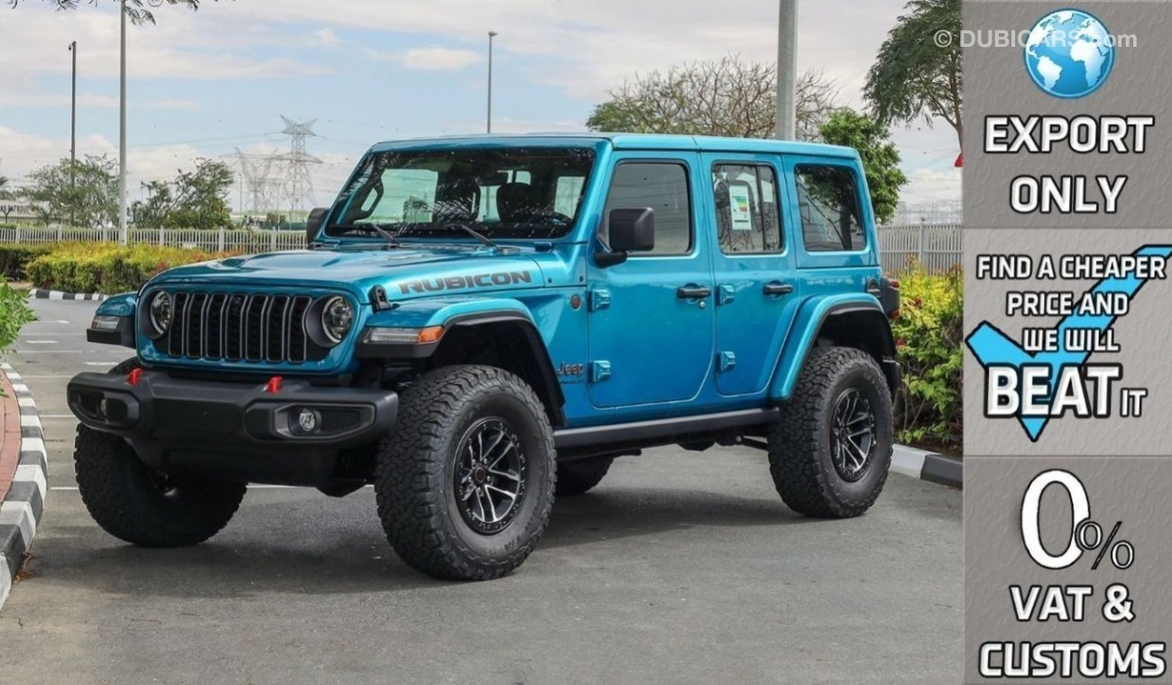 Jeep Wrangler Unlimited Rubicon Xtreme V6 3.6L 4X4 , 2024 GCC , 0Km , (ONLY FOR EXPORT)