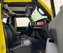 Jeep Wrangler Unlimited Rubicon 3.6L 2022 Jeep Wrangler Unlimited Rubicon, 2027 Jeep Warranty and Service Pack, GC