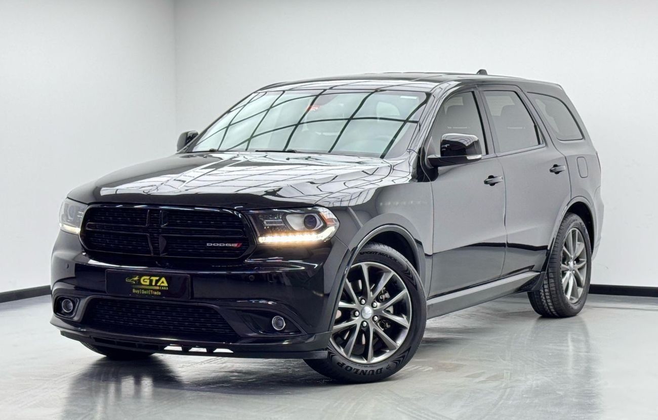 دودج دورانجو GT 3.6L (292 HP) 2018 Dodge Durango GT, Dodge Warranty, 7 Seater, Excellent Condition, GCC