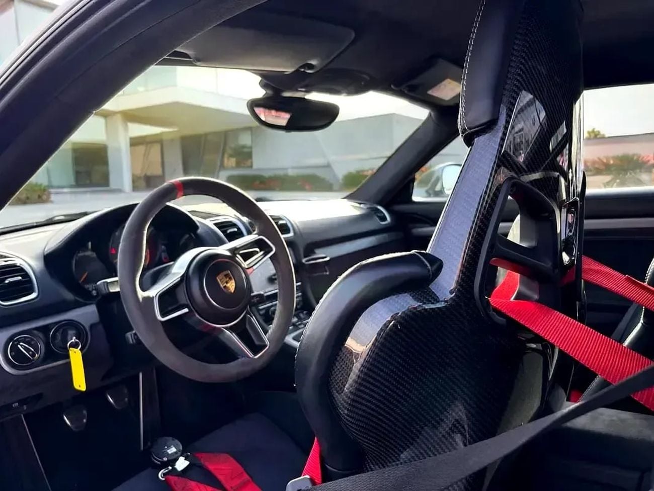 Porsche Cayman !! EID SALE !! 1 YEAR FREE WARRANTY !!  PORSCHE CAYMAN GT4 | 3.8L F6 RWD | 2016 | GCC SPECS