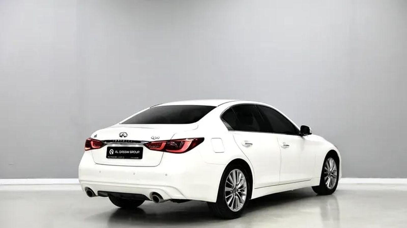 Infiniti Q50 LUXE GCC | Infiniti Q50 | 1,150 AED Monthly | Free Insurance + Registration | V6 3.0L Ref#M460243