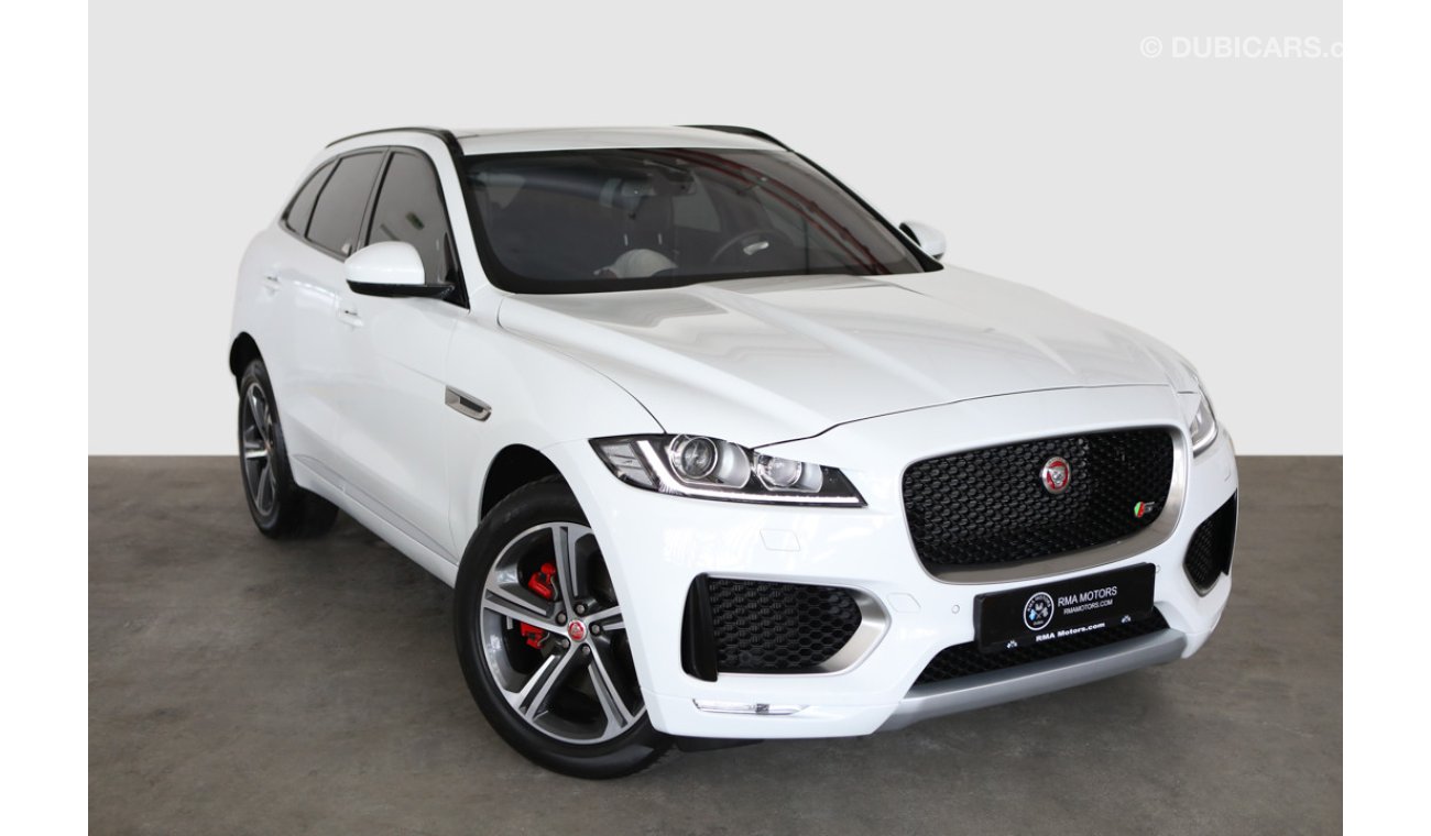 Jaguar F-Pace RESERVED 2017 ‘S’ 3.0 Supercharged (Jaguar 5yrs 250k kms Warranty)