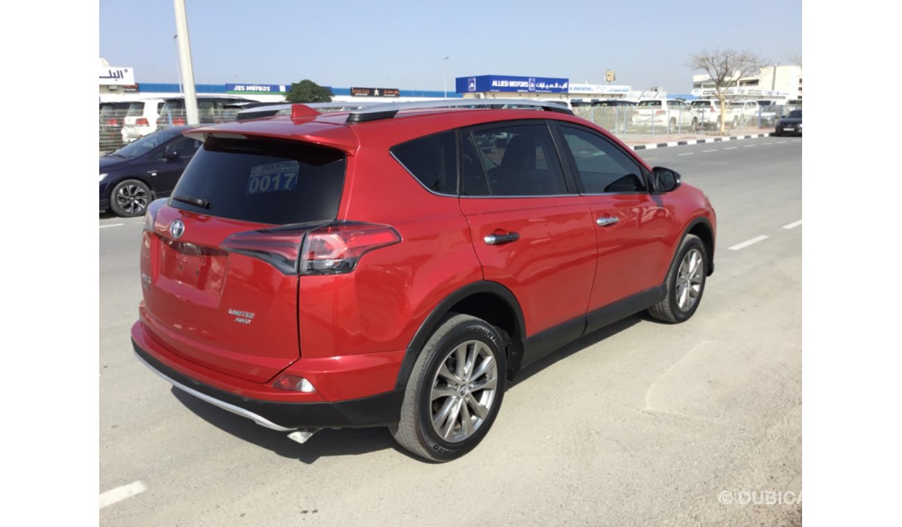 تويوتا راف ٤ TOYOTA RAV4 2014 RED LIMITED 4WD